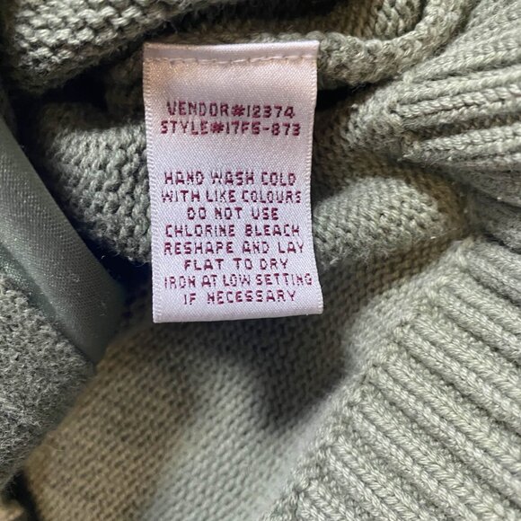 Northern Reflections Zip-Up Sweater – Cozy Knit – Size  L - Picture 5 of 5